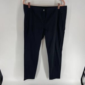 I Blues Black Slim High Rise Jegging Pant casual work NWT Womens US 12